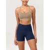 imageODODOS ODCLOUD Lounge Yoga Shorts for Women 4quot  6quot  8quot 10quot High Waist Buttery Soft Biker ShortsNavy