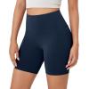 imageODODOS ODCLOUD Lounge Yoga Shorts for Women 4quot  6quot  8quot 10quot High Waist Buttery Soft Biker ShortsNavy