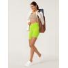 imageODODOS ODCLOUD Lounge Yoga Shorts for Women 4quot  6quot  8quot 10quot High Waist Buttery Soft Biker ShortsNeon Green Yellow