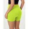 imageODODOS ODCLOUD Lounge Yoga Shorts for Women 4quot  6quot  8quot 10quot High Waist Buttery Soft Biker ShortsNeon Green Yellow