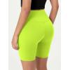 imageODODOS ODCLOUD Lounge Yoga Shorts for Women 4quot  6quot  8quot 10quot High Waist Buttery Soft Biker ShortsNeon Green Yellow
