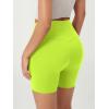 imageODODOS ODCLOUD Lounge Yoga Shorts for Women 4quot  6quot  8quot 10quot High Waist Buttery Soft Biker ShortsNeon Green Yellow