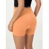 imageODODOS ODCLOUD Lounge Yoga Shorts for Women 4quot  6quot  8quot 10quot High Waist Buttery Soft Biker ShortsNeon Orange