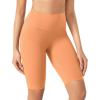 imageODODOS ODCLOUD Lounge Yoga Shorts for Women 4quot  6quot  8quot 10quot High Waist Buttery Soft Biker ShortsNeon Orange