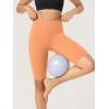 imageODODOS ODCLOUD Lounge Yoga Shorts for Women 4quot  6quot  8quot 10quot High Waist Buttery Soft Biker ShortsNeon Orange