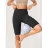 imageODODOS ODCLOUD Lounge Yoga Shorts for Women 4quot  6quot  8quot 10quot High Waist Buttery Soft Biker ShortsOnyx Black Grey