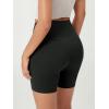 imageODODOS ODCLOUD Lounge Yoga Shorts for Women 4quot  6quot  8quot 10quot High Waist Buttery Soft Biker ShortsOnyx Black Grey