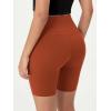 imageODODOS ODCLOUD Lounge Yoga Shorts for Women 4quot  6quot  8quot 10quot High Waist Buttery Soft Biker ShortsOrange Rust