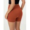 imageODODOS ODCLOUD Lounge Yoga Shorts for Women 4quot  6quot  8quot 10quot High Waist Buttery Soft Biker ShortsOrange Rust