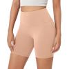 imageODODOS ODCLOUD Lounge Yoga Shorts for Women 4quot  6quot  8quot 10quot High Waist Buttery Soft Biker ShortsPeach