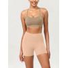 imageODODOS ODCLOUD Lounge Yoga Shorts for Women 4quot  6quot  8quot 10quot High Waist Buttery Soft Biker ShortsPeach