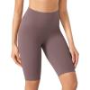 imageODODOS ODCLOUD Lounge Yoga Shorts for Women 4quot  6quot  8quot 10quot High Waist Buttery Soft Biker ShortsPurple Taupe