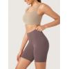 imageODODOS ODCLOUD Lounge Yoga Shorts for Women 4quot  6quot  8quot 10quot High Waist Buttery Soft Biker ShortsPurple Taupe