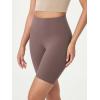 imageODODOS ODCLOUD Lounge Yoga Shorts for Women 4quot  6quot  8quot 10quot High Waist Buttery Soft Biker ShortsPurple Taupe
