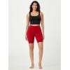 imageODODOS ODCLOUD Lounge Yoga Shorts for Women 4quot  6quot  8quot 10quot High Waist Buttery Soft Biker ShortsRed
