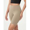 imageODODOS ODCLOUD Lounge Yoga Shorts for Women 4quot  6quot  8quot 10quot High Waist Buttery Soft Biker ShortsShaker Beige