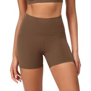 imageODODOS ODCLOUD Lounge Yoga Shorts for Women 4quot  6quot  8quot 10quot High Waist Buttery Soft Biker ShortsBrunette