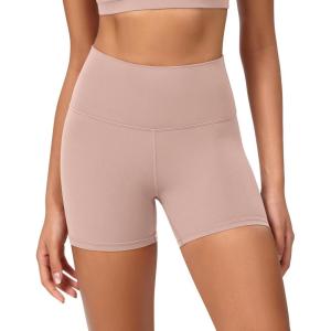 imageODODOS ODCLOUD Lounge Yoga Shorts for Women 4quot  6quot  8quot 10quot High Waist Buttery Soft Biker ShortsDusty Pink