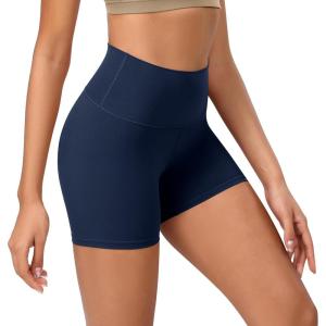 imageODODOS ODCLOUD Lounge Yoga Shorts for Women 4quot  6quot  8quot 10quot High Waist Buttery Soft Biker ShortsNavy