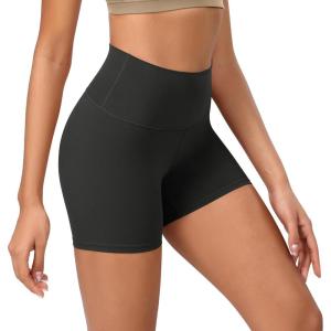 imageODODOS ODCLOUD Lounge Yoga Shorts for Women 4quot  6quot  8quot 10quot High Waist Buttery Soft Biker ShortsOnyx Black Grey