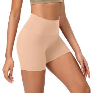 imageODODOS ODCLOUD Lounge Yoga Shorts for Women 4quot  6quot  8quot 10quot High Waist Buttery Soft Biker ShortsPeach