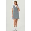 imageODODOS Modal Soft VNeck Tank Dress for Women Sleeveless Sundress Casual Relaxed Summer Dress with Pocket