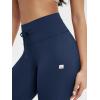 imageODODOS Womens Drawstring Tie Daily Capri Leggings 19quot Inseam High Waist Workout Cropped Yoga PantsNavy