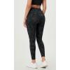 imageODODOS Womens High Waisted Yoga Leggings with Pockets Tummy Control Non See Through Workout Athletic Running Yoga PantsTie Dye Smoke Ink