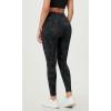 imageODODOS Womens High Waisted Yoga Leggings with Pockets Tummy Control Non See Through Workout Athletic Running Yoga PantsTie Dye Smoke Ink