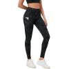 imageODODOS Womens High Waisted Yoga Leggings with Pockets Tummy Control Non See Through Workout Athletic Running Yoga PantsTie Dye Smoke Ink