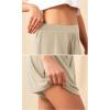 imageODODOS 2Pack Modal Soft Lounge Shorts for Women High Waist Casual Sleepwear Cozy Pajama Bottom5quot InseamAbalonedusty Rosewashed