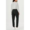 imageODODOS Cargo Jogger Pants for Women Cotton Soft Mid Waist Track Cuff Lounge Sweatpant with PocketsBlack
