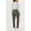 imageODODOS Cargo Jogger Pants for Women Cotton Soft Mid Waist Track Cuff Lounge Sweatpant with PocketsCharcoal