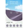 imageODODOS Cloud Feeling Crossover Flared Pants with Pockets for Women Cross Waist Bootcut Lounge Yoga Pants 30quot  32quot InseamAsh Violet
