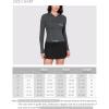 imageODODOS Cloud Feeling Long Sleeve Polo Shirts for Women Lightweight Buttery Soft Tennis Golf TopsBlack