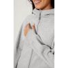imageODODOS Womens Full Zipper Hoodies Fleece Lined Long Sleeve Sweatshirts Oversized Cropped Fall Winter OutfitsHeather Grey