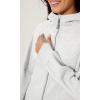 imageODODOS Womens Full Zipper Hoodies Fleece Lined Long Sleeve Sweatshirts Oversized Cropped Fall Winter OutfitsHeather White