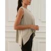 imageODODOS Womens Modal Soft Sleeveless Crop Top Athletic Gym Workout Tee Cropped Yoga Tank Abalone Medium