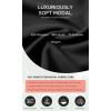 imageODODOS Modal Soft FullZip Bomber Jacket for Women Long Sleeve Casual Fall Outfit Crop Top with PocketsBlack