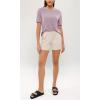 imageODODOS Modal Soft Short Sleeve Shirts for Women Crew Neck Yoga Tee Casual Workout TopsLavender
