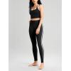 imageODODOS ODCLOUD Buttery Soft Lounge Yoga Leggings for Women 23quot  25quot 28quot High Waist Yoga PantsPiping Black
