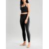 imageODODOS ODCLOUD Buttery Soft Lounge Yoga Leggings for Women 23quot  25quot 28quot High Waist Yoga PantsPiping Black