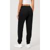 imageODODOS Womens Jogger Sweatpants Cotton French Terry High Waist Casual Lounge Pants with PocketsBlack