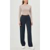 imageODODOS Womens Modal Soft Classic Pants Mid Rise PullOn Lounge Casual Work Pants with PocketsNavy