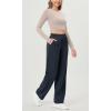 imageODODOS Womens Modal Soft Classic Pants Mid Rise PullOn Lounge Casual Work Pants with PocketsNavy