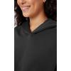imageODODOS Womens Modal Soft Oversized Hoodies Long Sleeve Hooded Sweatshirts Pullover Top with Kangaroo PocketBlack