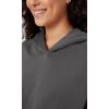imageODODOS Womens Modal Soft Oversized Hoodies Long Sleeve Hooded Sweatshirts Pullover Top with Kangaroo PocketCharcoal