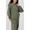 imageODODOS Womens Modal Soft Oversized Hoodies Long Sleeve Hooded Sweatshirts Pullover Top with Kangaroo PocketDark Sage