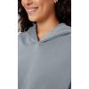 imageODODOS Womens Modal Soft Oversized Hoodies Long Sleeve Hooded Sweatshirts Pullover Top with Kangaroo PocketGrey Blue