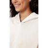 imageODODOS Womens Modal Soft Oversized Hoodies Long Sleeve Hooded Sweatshirts Pullover Top with Kangaroo PocketIvory